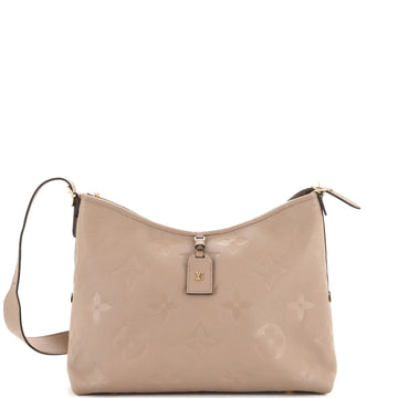 Louis Vuitton CarryAll Hobo Monogram Empreinte Giant MM