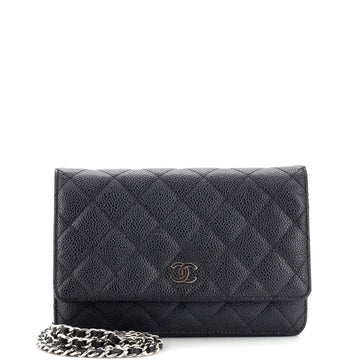 Chanel Wallet on Chain Quilted Caviar