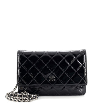 Chanel Wallet on Chain Quilted Patent