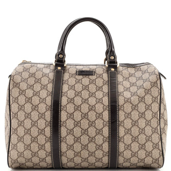 Gucci Joy Boston Bag GG Coated Canvas Medium