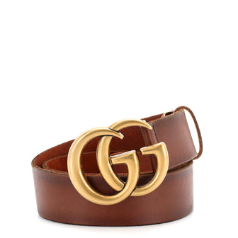 Gucci GG Marmont Belt Leather Wide