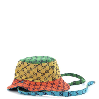 Gucci Reversible Bucket Hat Multicolor GG Canvas