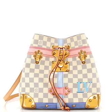 Louis Vuitton NeoNoe Handbag Limited Edition Damier Summer Trunks