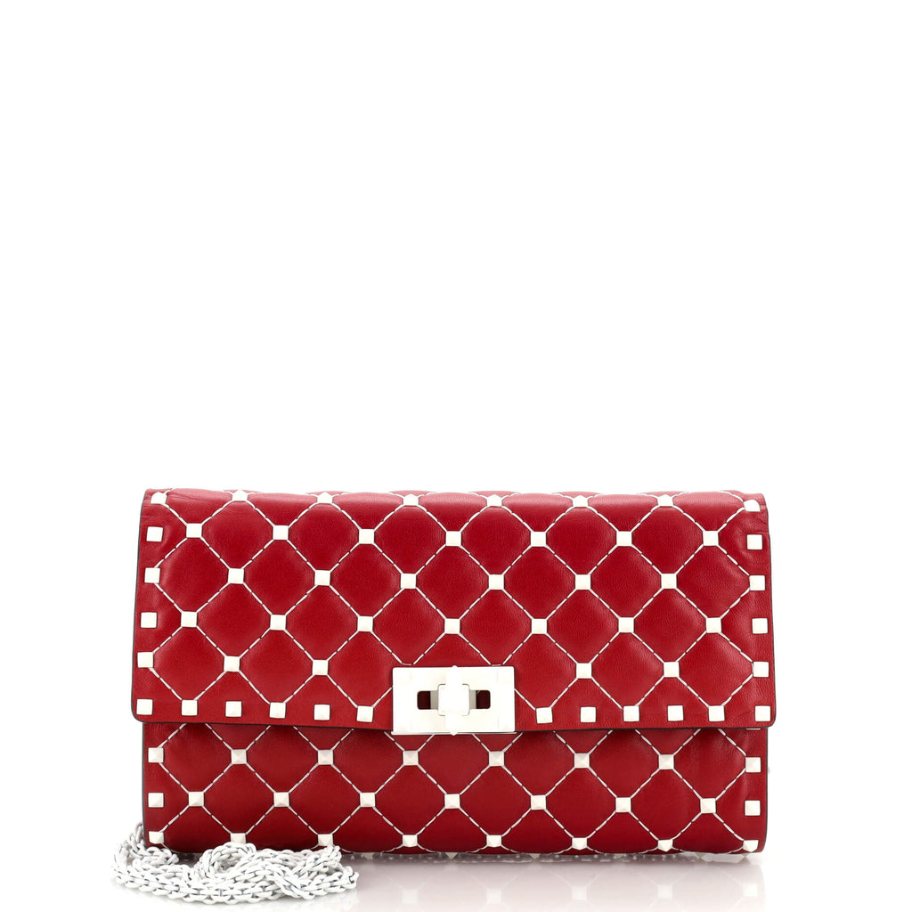 Valentino - Rockstud Spike Small Quilted Leather Shoulder Bag