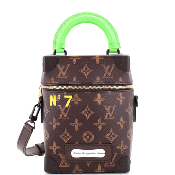Louis Vuitton Vertical Box Trunk Bag No.7 Trunk L'Oeil Vintage Monogram Canvas