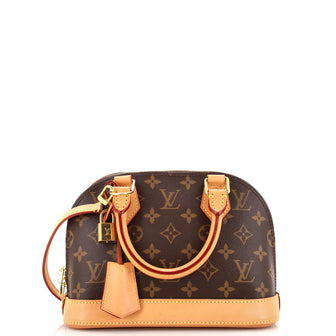 Louis Vuitton Alma Handbag Monogram Canvas BB