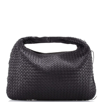 Bottega Veneta Veneta Hobo Intrecciato Nappa with Frayed Detail Large