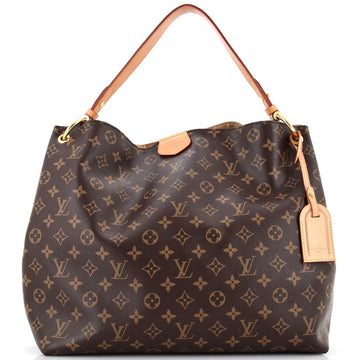 Louis Vuitton Graceful Handbag Monogram Canvas MM