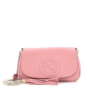 Gucci Soho Chain Crossbody Bag Leather Medium