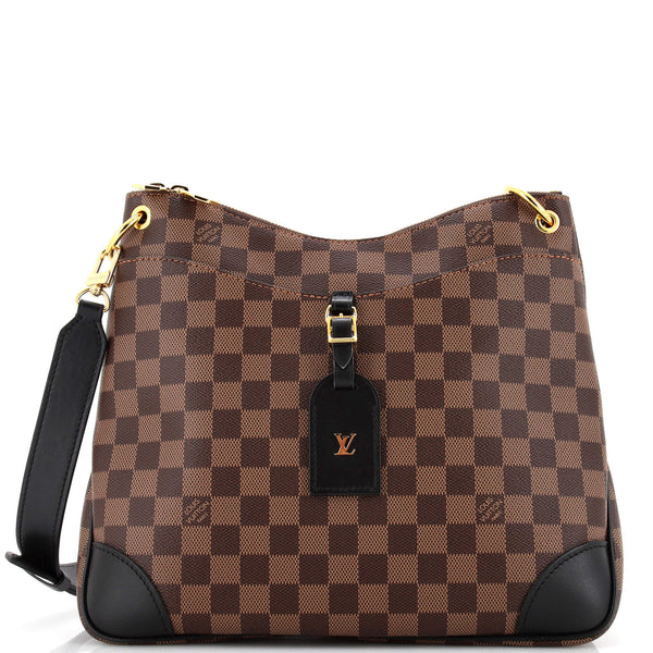 Louis Vuitton Odeon NM Handbag Damier mm Brown