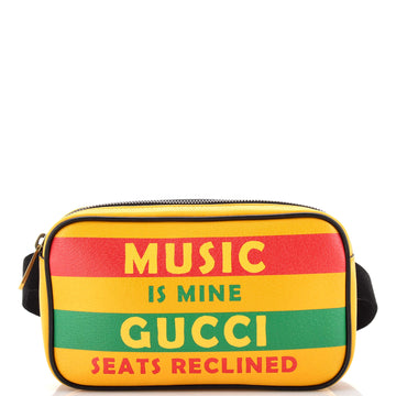 Gucci Music Is Mine 100 Belt Bag Printed Leather Large