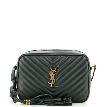 Saint Laurent Lou Camera Bag Matelasse Chevron Leather Small