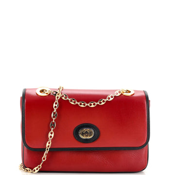Gucci Marina Chain Flap Bag Leather Small