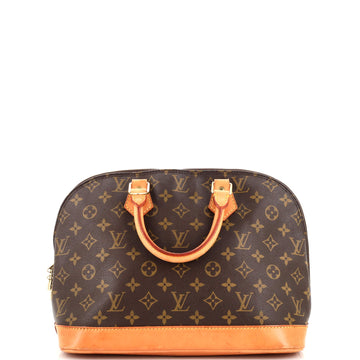 Louis Vuitton Vintage Alma Handbag Monogram Canvas PM