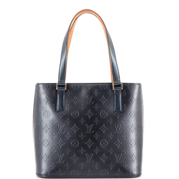 Louis Vuitton Mat Stockton Handbag Monogram Vernis