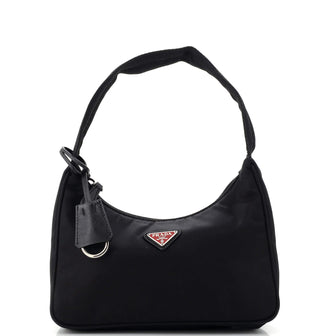 Prada Re-Edition 2000 Hobo Tessuto Mini