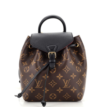 Louis Vuitton Montsouris NM Backpack Monogram Canvas with Leather BB