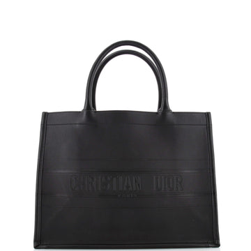 Christian Dior Book Tote Oblique Embossed Calfskin Medium