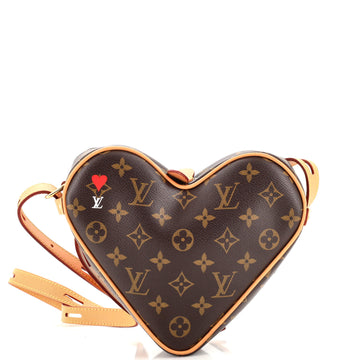 Louis Vuitton Coeur Handbag Limited Edition Game On Monogram Canvas