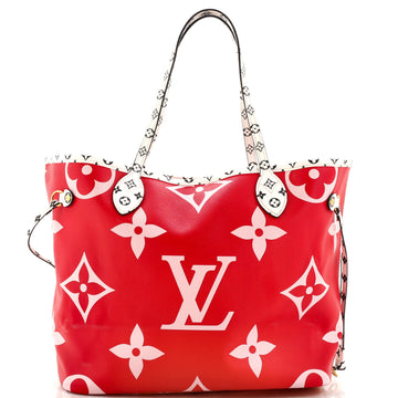 Louis Vuitton Neverfull NM Tote Limited Edition Colored Monogram Giant MM