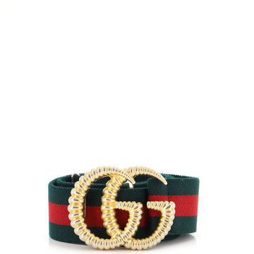 Gucci GG Torchon Web Belt Canvas Wide