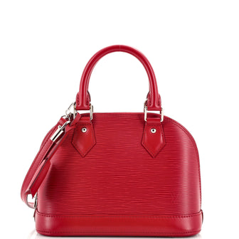 Louis Vuitton Alma Handbag EPI Leather Bb Pink