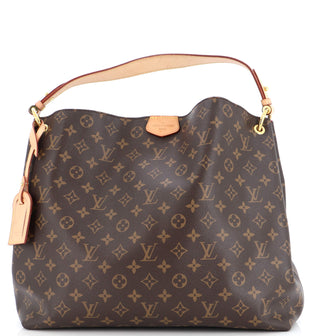 Louis Vuitton Graceful Handbag Monogram Canvas MM