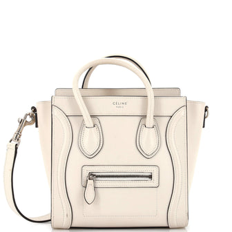 Celine Luggage Bag Smooth Leather Nano