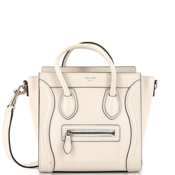 Celine Luggage Bag Smooth Leather Nano
