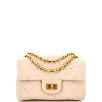 Chanel Reissue 2.55 Flap Bag Quilted Aged Calfskin Mini