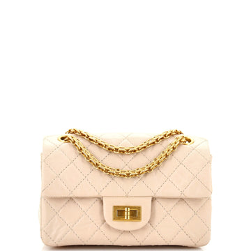 Chanel Reissue 2.55 Flap Bag Quilted Aged Calfskin Mini