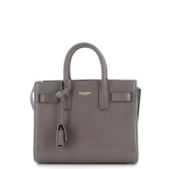 Saint Laurent Sac de Jour NM Bag Leather Nano