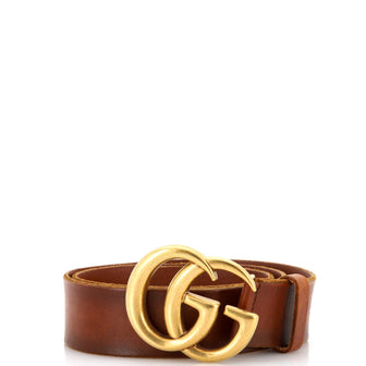 Gucci GG Marmont Belt Leather Wide