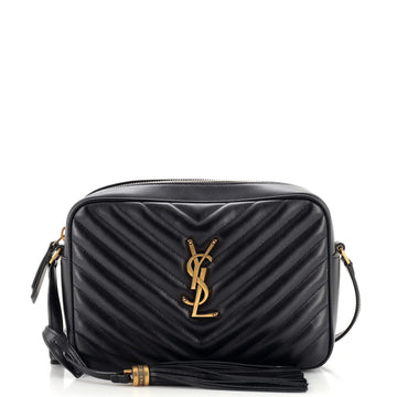 Saint Laurent Lou Camera Bag Matelasse Chevron Leather Small