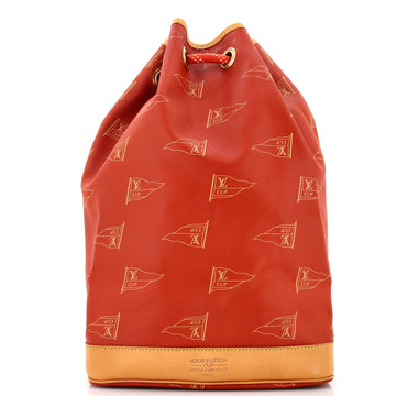 Louis Vuitton Cup Saint Tropez Drawstring Bag Coated Canvas