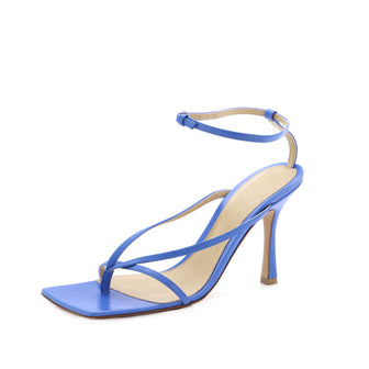 Bottega Veneta Women's Stretch Strap Heeled Sandals Leather