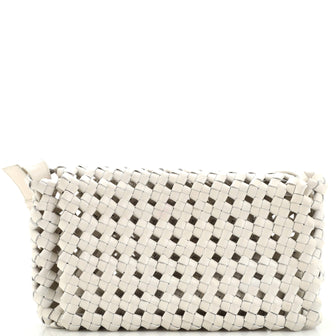 Bottega Veneta Window Flap Bag Knotted Intrecciato Leather
