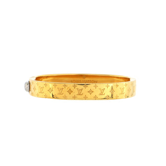 Louis Vuitton - Authenticated Nanogram Bracelet - Metal Gold For Woman, Good condition