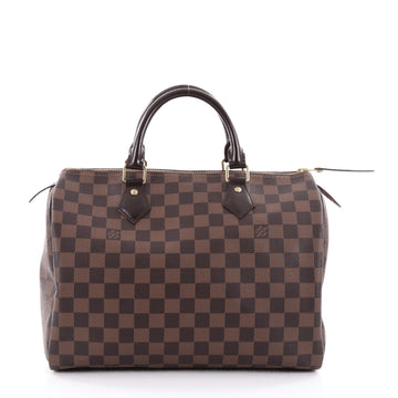 Louis Vuitton Speedy Handbag Damier 30 Brown 2272901