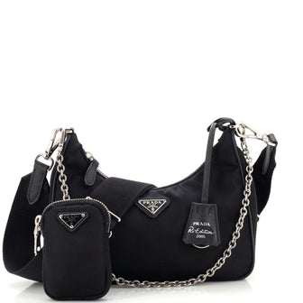 Prada Re-Edition 2005 Shoulder Bag Tessuto Small