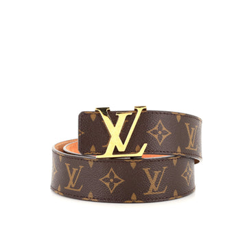 Louis Vuitton LV Initiales Belt Monogram Canvas Thin