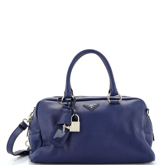 Prada Convertible Bowling Bag Vitello Daino Medium
