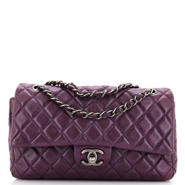 Chanel Classic Double Flap Bag Quilted Lambskin Medium