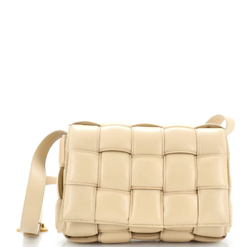 Bottega Veneta Cassette Crossbody Bag Padded Maxi Intrecciato Leather