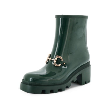 Gucci Women's Horsebit Ankle Boots (Outlet) Rubber