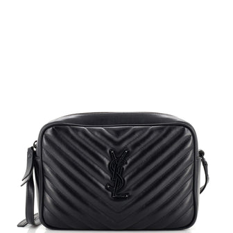 Saint Laurent Lou Camera Bag Matelasse Chevron Leather Small