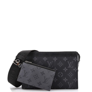 Louis Vuitton Gaston Wearable Wallet Monogram Eclipse Canvas