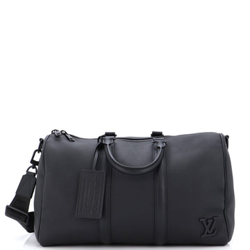 Louis Vuitton Aerogram Keepall Bandouliere Bag Leather 40