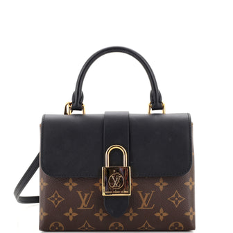 Louis Vuitton Locky Handbag Monogram Canvas with Leather BB
