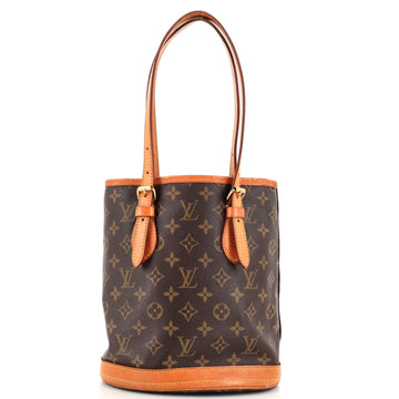 Louis Vuitton Petit Bucket Bag Monogram Canvas